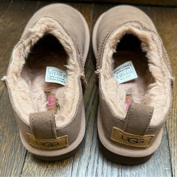 UGG Women's Classic Micro in Pink Beige - Picture 3 of 6